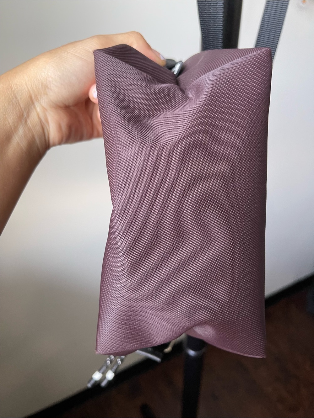 LONGCHAMP Burgundy Le Pliage XS Crossbody Mini Tote - Picture 6 of 17